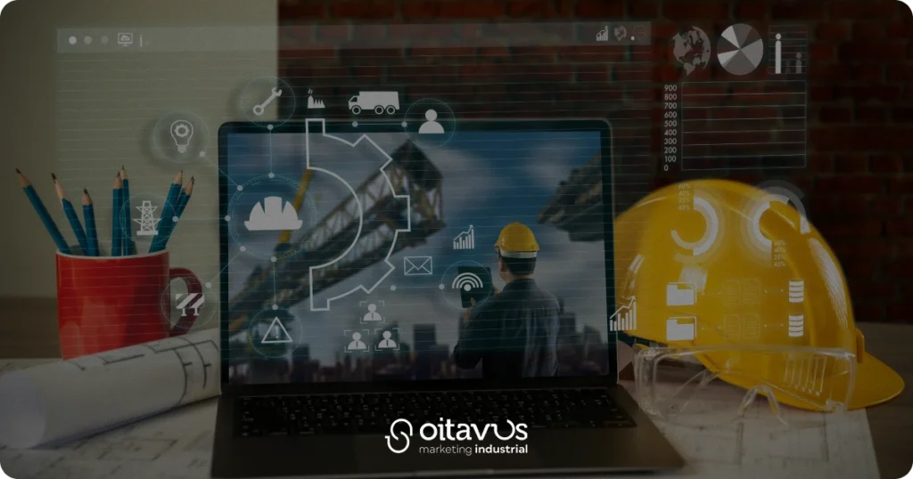 site para indústria que gera leads e vende