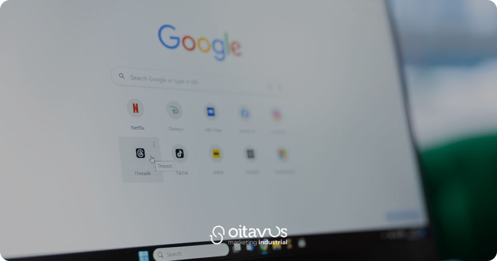 indústria no Google e o que perde ao não aparecer
